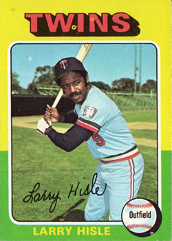 1975 Topps #526 Larry Hisle Front