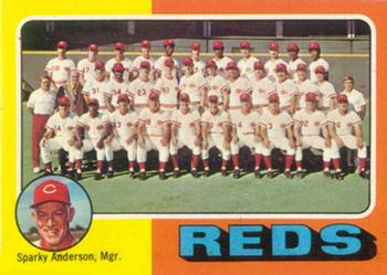 1975 Topps #531 Cincinnati Reds / Sparky Anderson Front