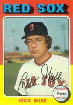 1975 Topps #56 Rick Wise Front