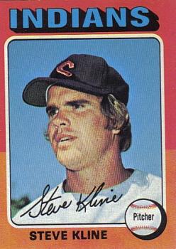 1975 Topps #639 Steve Kline Front