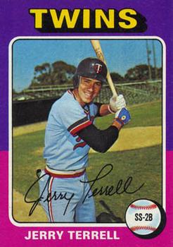 1975 Topps #654 Jerry Terrell Front