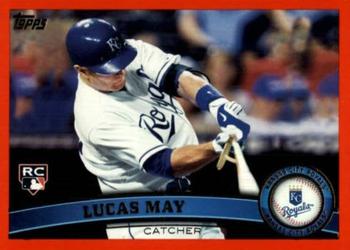 2011 Topps - Red Border #91 Lucas May Front