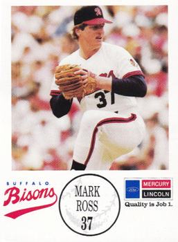 1990 Buffalo Bisons #NNO Mark Ross Front
