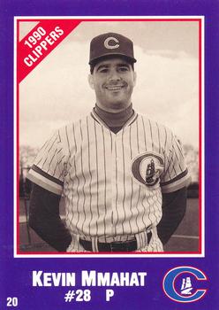 1990 Columbus Clippers Police #20 Kevin Mmahat Front