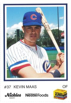 1990 Columbus Clippers #37 Kevin Maas Front