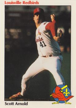 1988 Louisville Redbirds #8 Scott Arnold Front