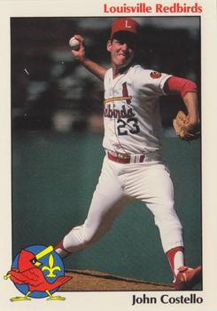1988 Louisville Redbirds #16 John Costello Front