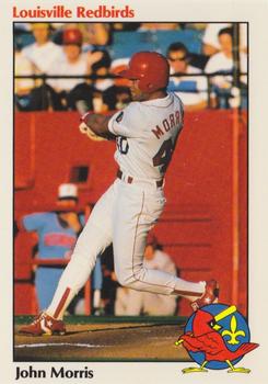 1988 Louisville Redbirds #35 John Morris Front