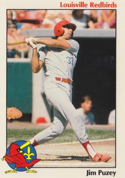 1988 Louisville Redbirds #40 Jim Puzey Front