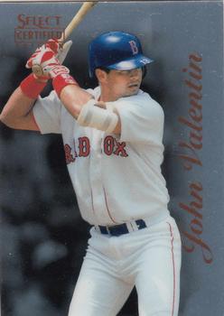 1996 Select Certified #34 John Valentin Front