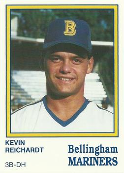 1987 Bellingham Mariners #5 Kevin Reichardt Front