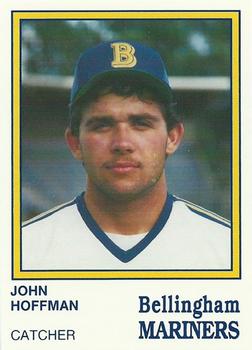 1987 Bellingham Mariners #7 John Hoffman Front