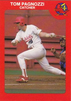 1987 Louisville Redbirds #22 Tom Pagnozzi Front