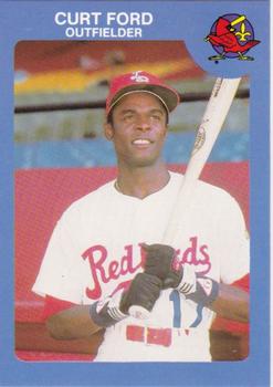 1986 Louisville Redbirds #13 Curt Ford Front