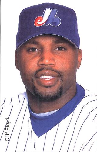 2002 Montreal Expos #NNO Cliff Floyd Front