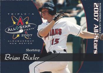 2007 Choice International League All-Stars #19 Brian Bixler Front