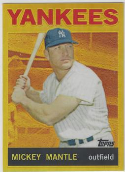 2012 Topps - Factory Set Bonus: Mickey Mantle Gold Chrome #50 Mickey Mantle Front