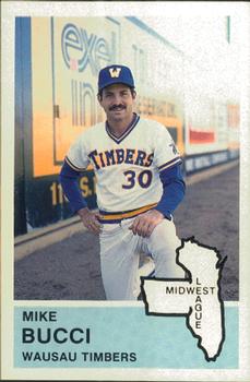 1982 Fritsch Wausau Timbers #12 Mike Bucci Front