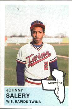 1982 Fritsch Wisconsin Rapids Twins #9 Johnny Salery Front