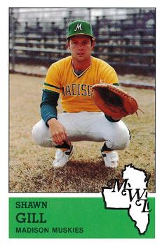 1983 Fritsch Madison Muskies #11 Shawn Gill Front