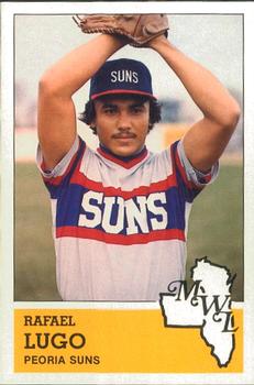1983 Fritsch Peoria Suns #20 Rafael Lugo Front