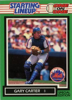 1989 Kenner Starting Lineup Cards One-on-One #4118052000 Gary Carter Front