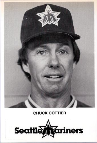 1984 Seattle Mariners Postcards #NNO Chuck Cottier Front