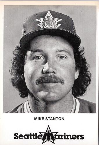 1984 Seattle Mariners Postcards #NNO Mike Stanton Front