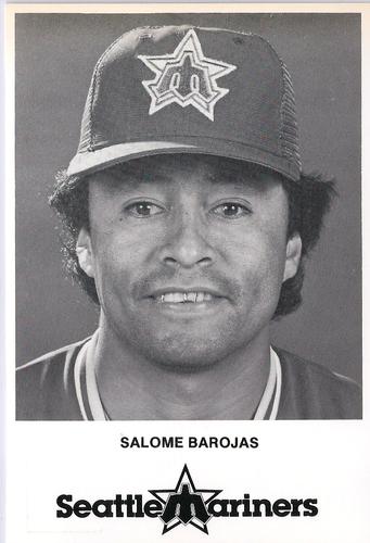 1985 Seattle Mariners Postcards #NNO Salome Barojas Front