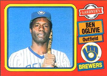 1985 Topps Gardner's Bakery Milwaukee Brewers #15 Ben Oglivie Front