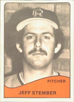 1979 TCMA Cedar Rapids Giants #16 Jeff Stember Front