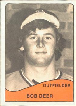 1979 TCMA Cedar Rapids Giants #28 Rob Deer Front