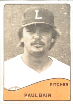 1979 TCMA Lodi Dodgers #3 Paul Bain Front
