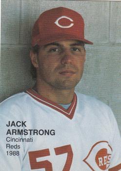 1988 Rookies IV Final Series (unlicensed) #13 Jack Armstrong Front