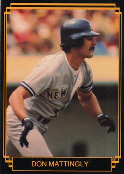 1988 Pacific Cards & Comics Big League All-Stars Series 1 (unlicensed) #7 Don Mattingly Front