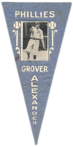 1916 Ferguson Bakery Pennants (BF2) #NNO Grover Cleveland Alexander Front