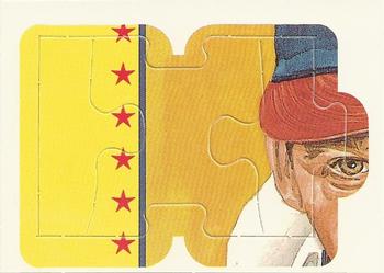 1989 Donruss - Warren Spahn Puzzle #19-21 Warren Spahn Front