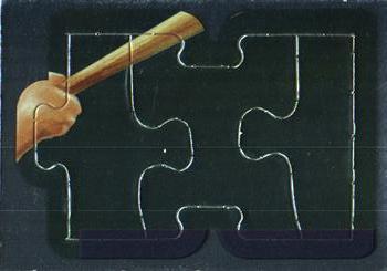 1991 Leaf - Harmon Killebrew Puzzle #25-27 Harmon Killebrew Front