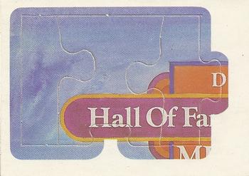 1983 Donruss Hall of Fame Heroes - Mickey Mantle Puzzle #1-3 Mickey Mantle Front