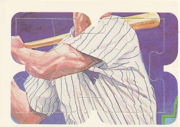 1985 Donruss - Lou Gehrig Puzzle #22-24 Lou Gehrig Front