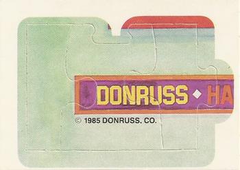 1985 Donruss - Lou Gehrig Puzzle #55-57 Lou Gehrig Front