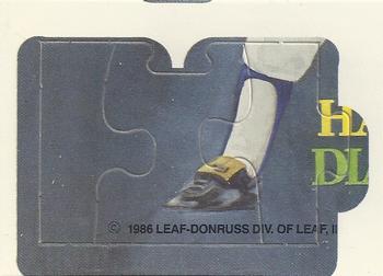 1986 Donruss - Hank Aaron Puzzle #55-57 Hank Aaron Front