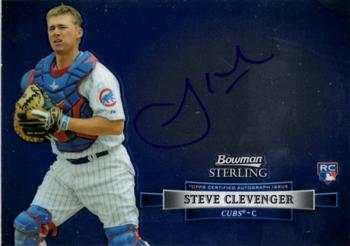 2012 Bowman Sterling - Rookie Autographs #BSAR-SC Steve Clevenger Front