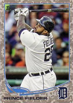 2013 Topps - Camo #28 Prince Fielder Front