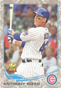 2013 Topps - Camo #44 Anthony Rizzo Front
