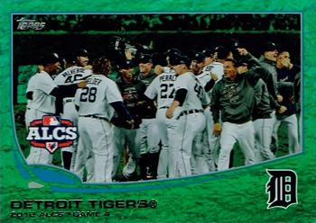 2013 Topps - Emerald Foil #179 Detroit Tigers Front