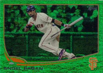 2013 Topps - Emerald Foil #284 Angel Pagan Front