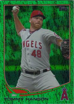 2013 Topps - Emerald Foil #352 Tommy Hanson Front