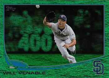 2013 Topps - Emerald Foil #225 Will Venable Front