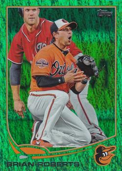 2013 Topps - Emerald Foil #515 Brian Roberts Front